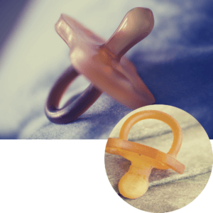 Prvi gumijasti nastavki so imeli neprijeten vonj in resnično odvraten okus.