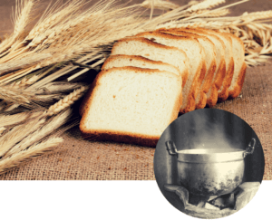 Med 16. in 18. stoletjem so nekatere dojenčke hranili s kruhom, namočenim v vodo, sladko vodo ali kravje mleko. Spet druge pa z žitaricami kuhanimi v kostni juhi.